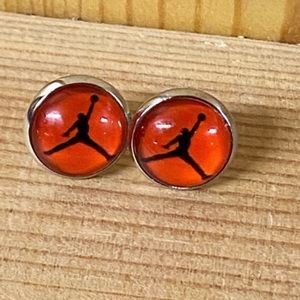 New Air Jordan stud earrings